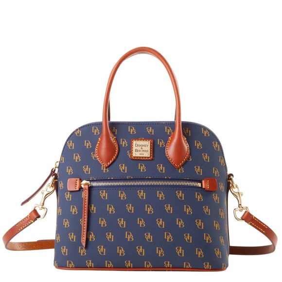 Dooney & Bourke Gretta Domed Satchel - Picture 1 of 8